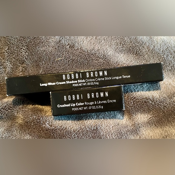Bobbi Brown Cream Shadow Stick and Crushed Lip Color NWT Retail $68. + tax - Picture 2 of 6
